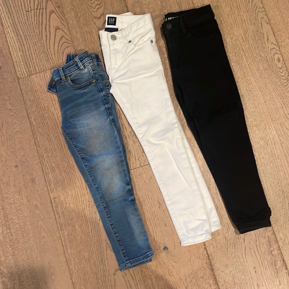 Girls stretchy skinny jeans